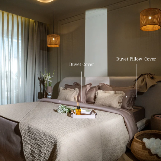 Bisque Duvet Set