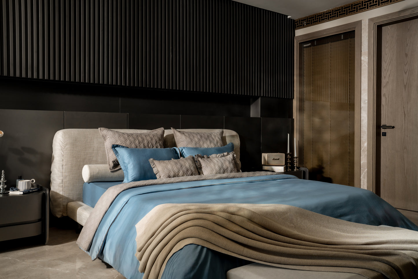Storm Grey Throw