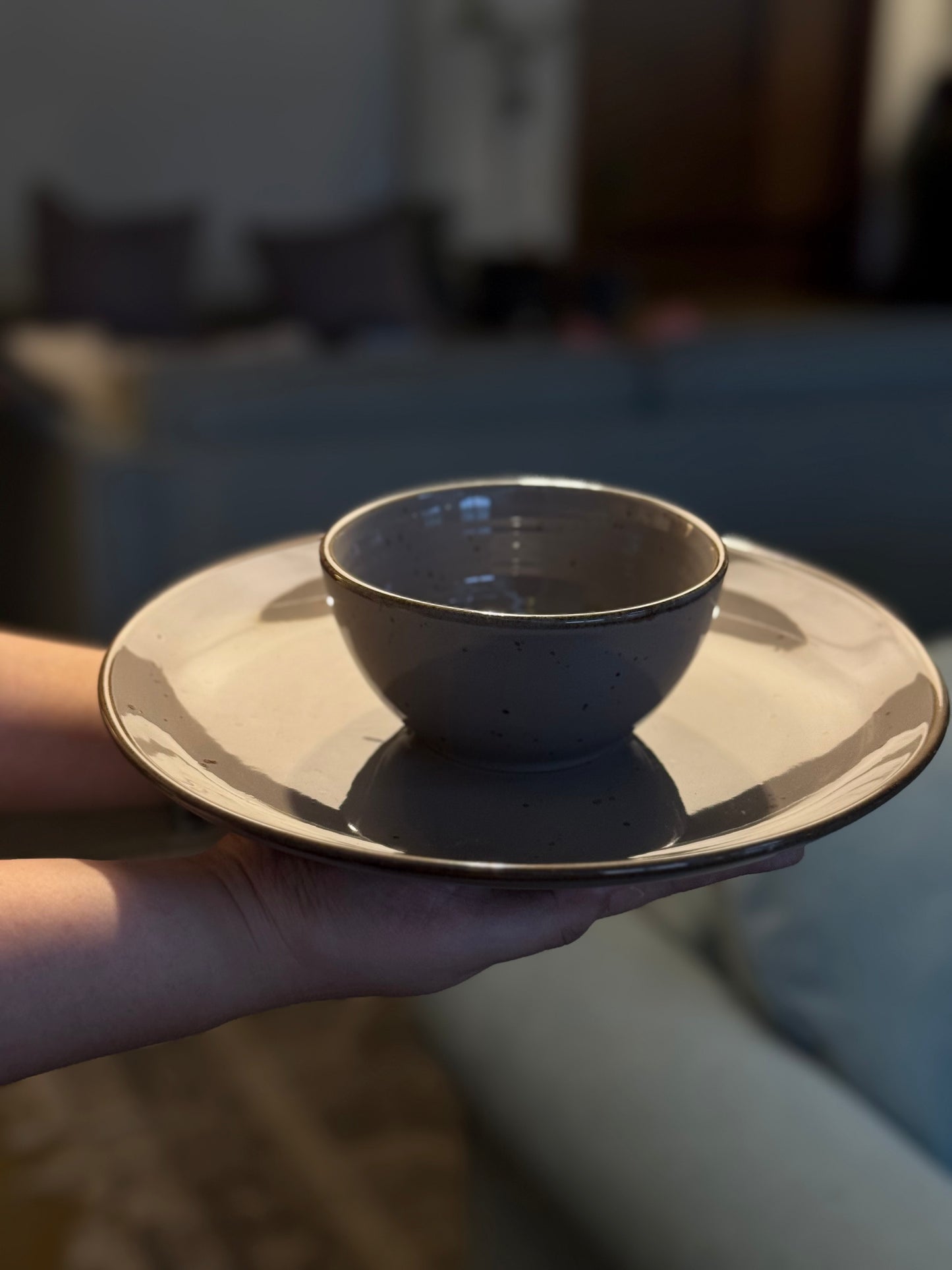 Slate Lume Dinner Set