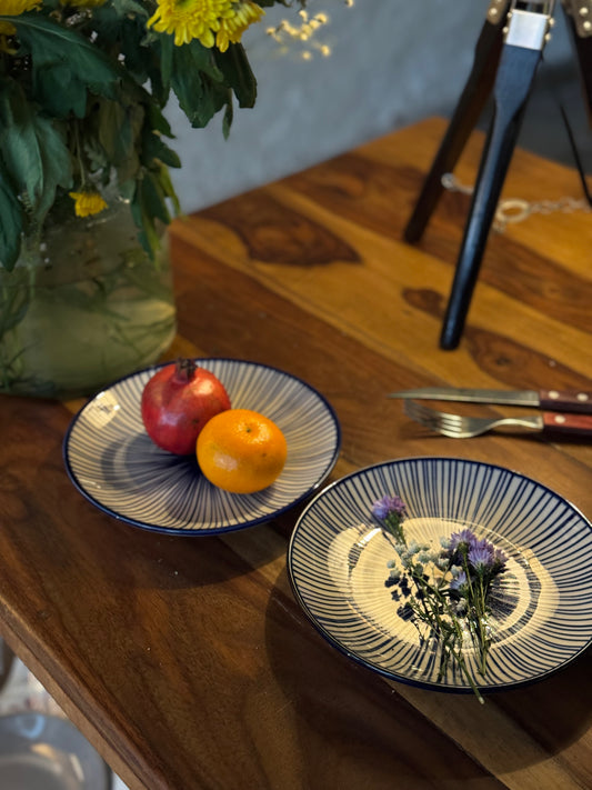 Inkspill Quarter Plates Set