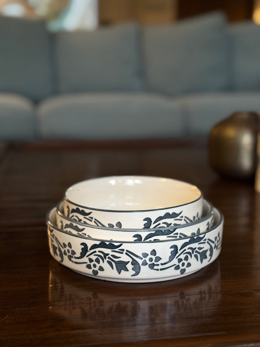 Bluevine Stackable Plates