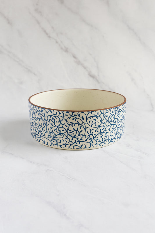 Fern Bowl & Stand Set