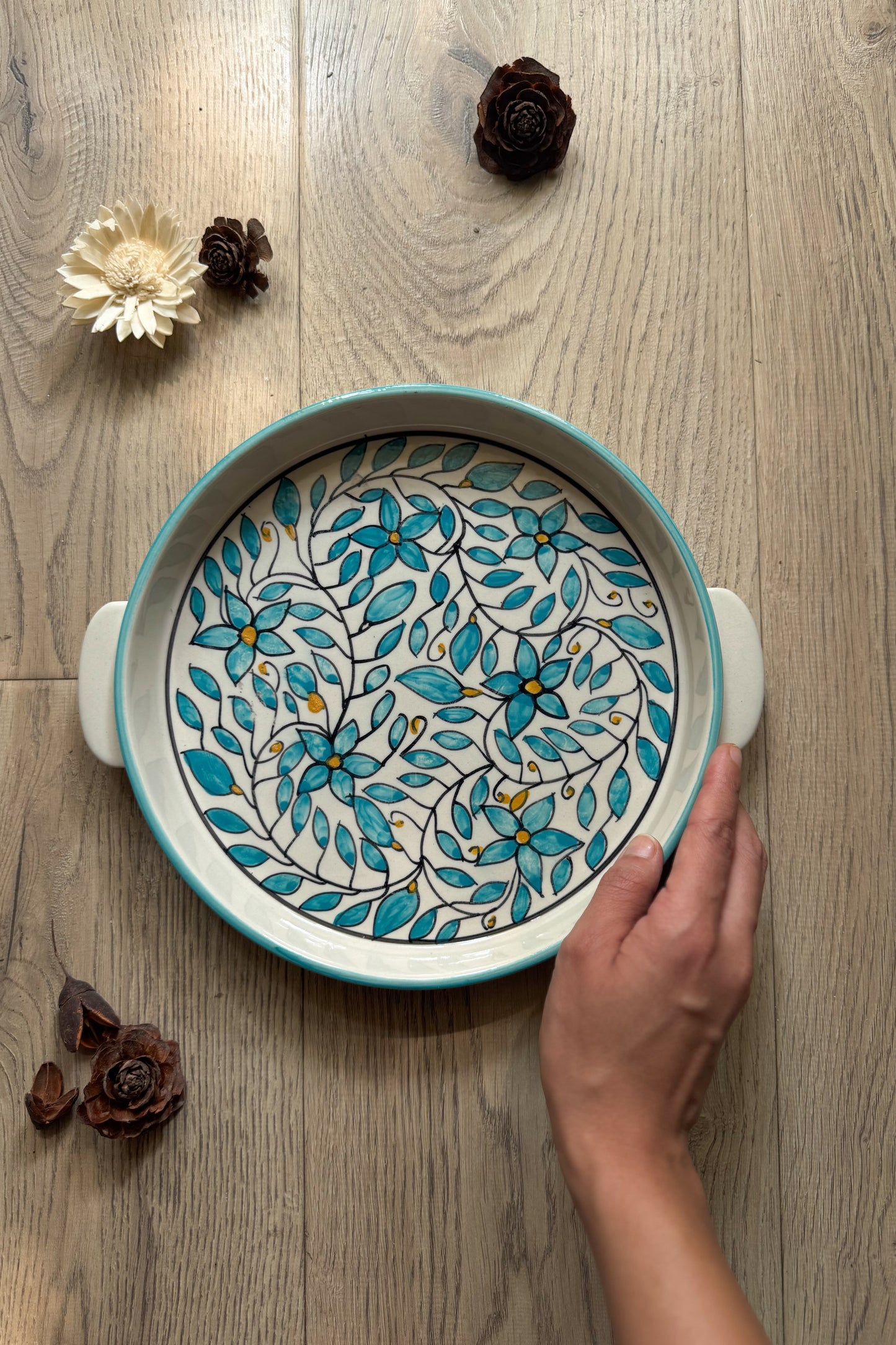 Coastal Bloom Tray