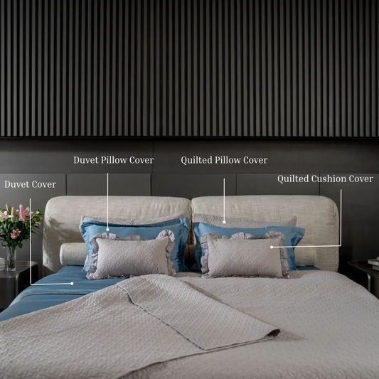 Dove & Stone Bedding Set
