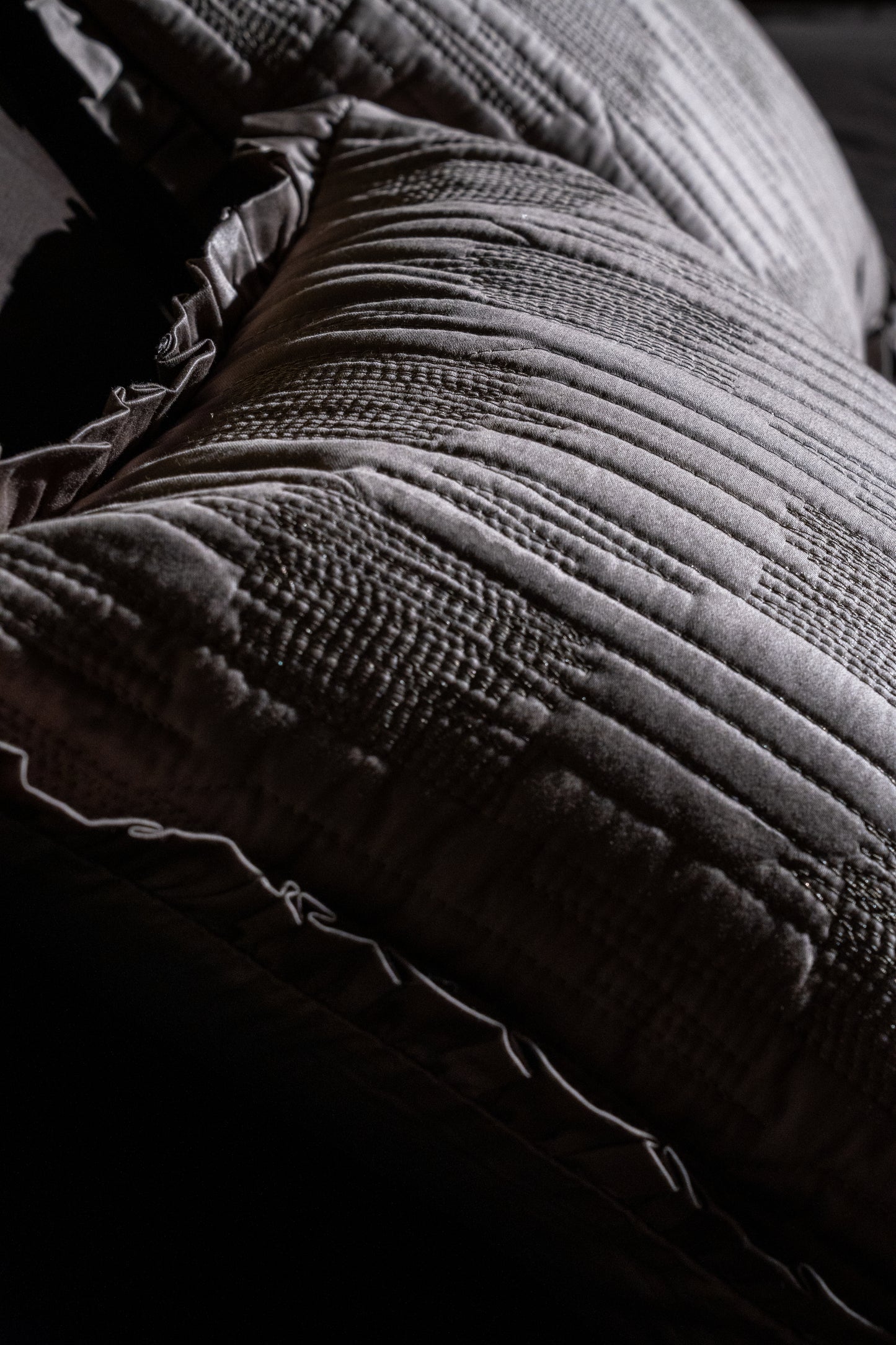 Graphite Grey Bed Cover Set