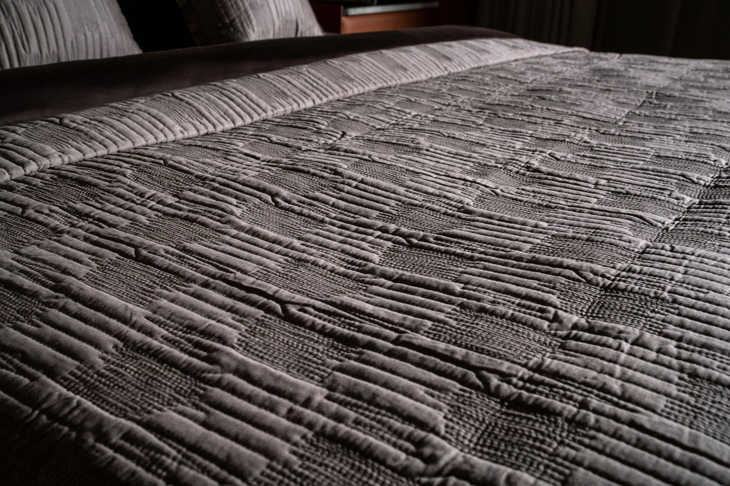 Graphite Grey Bed Cover Set