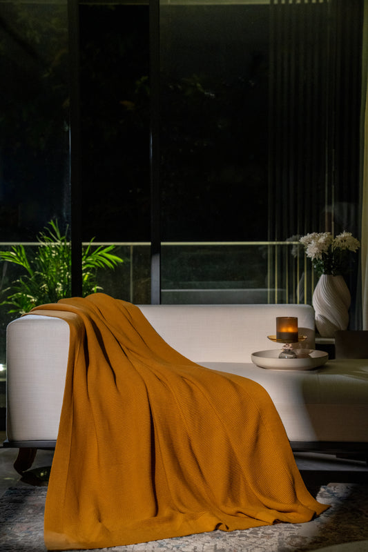 Honey Mustard Throw