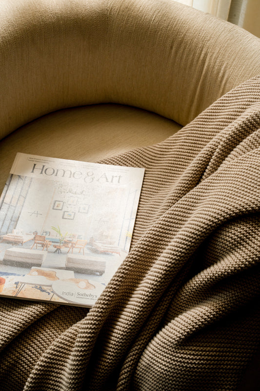 Storm Grey Throw