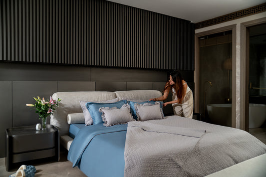 Silver Mist Bed Cover Set