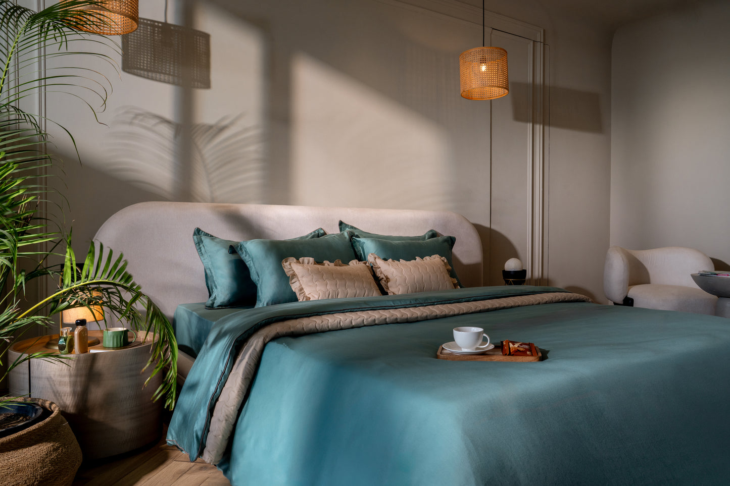 Teal Besheet Set