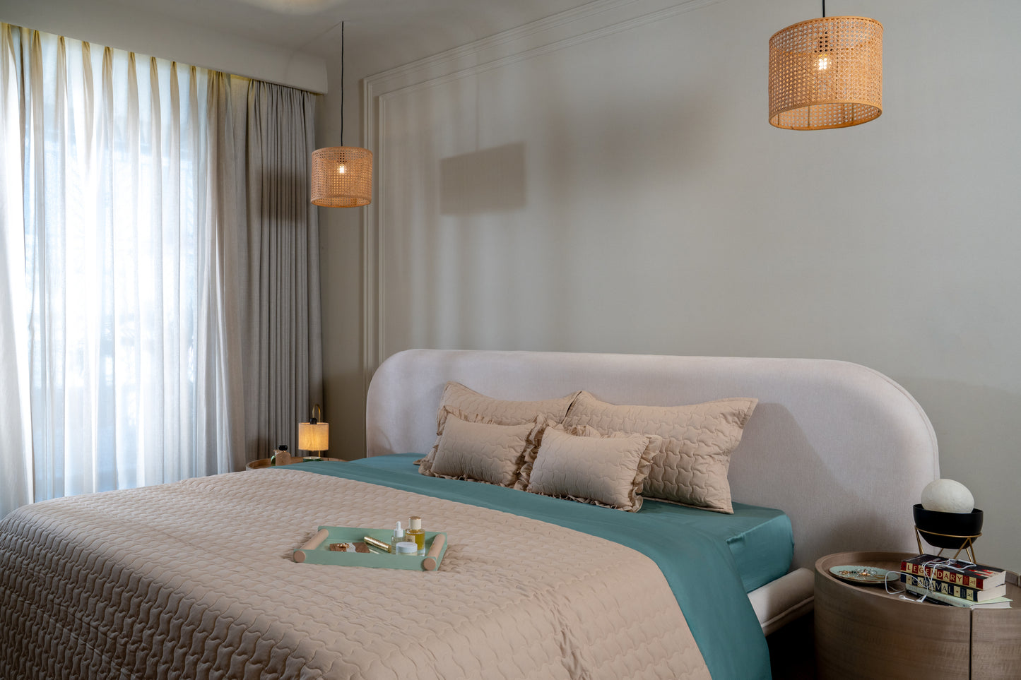 Teal Besheet Set
