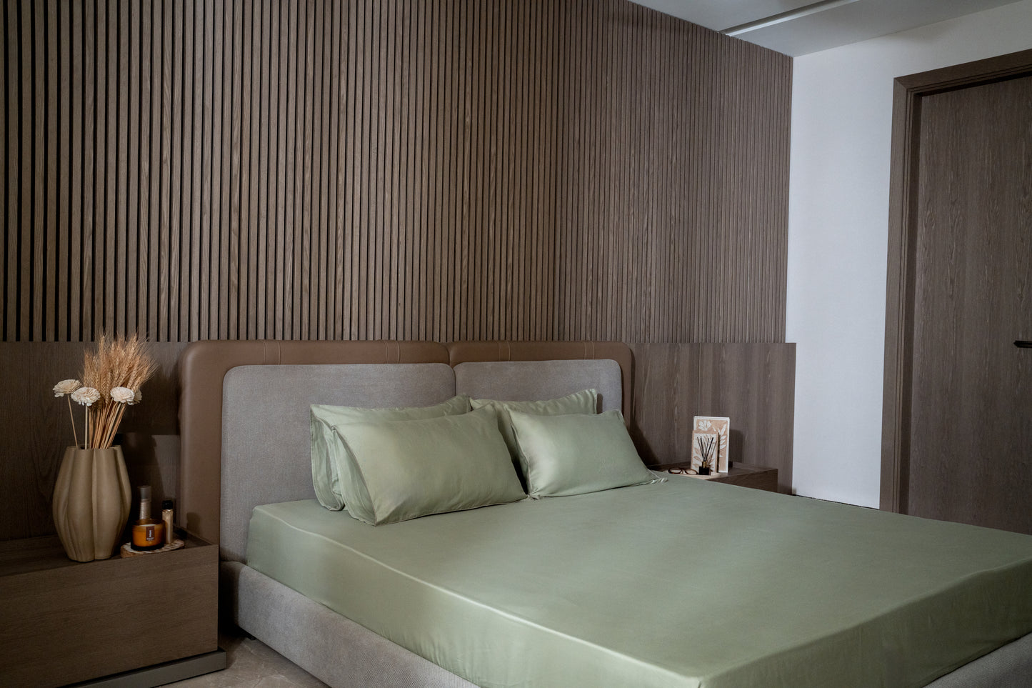 Cardamom Bedsheet Set
