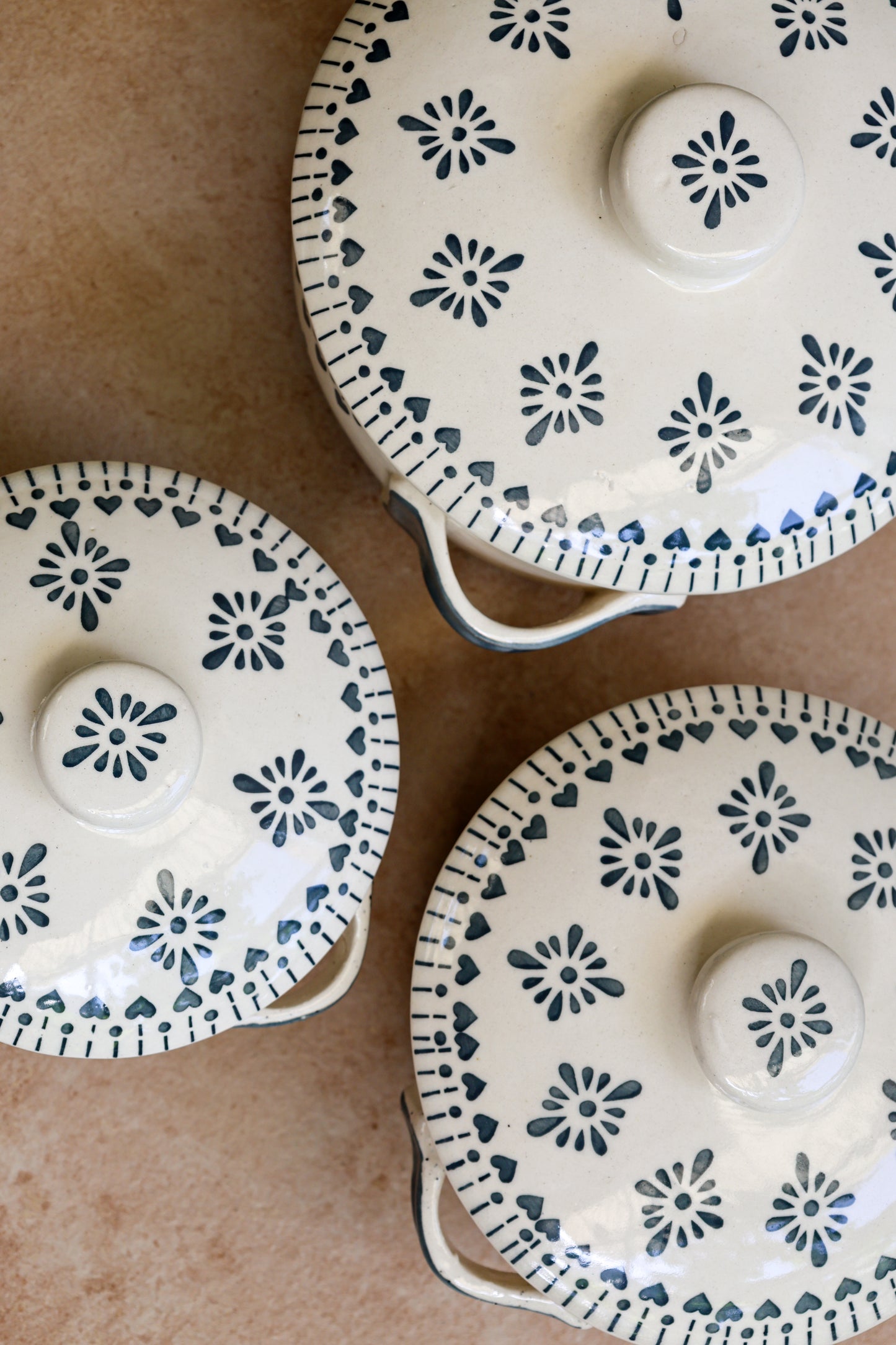 Fleurcrust Bowl Trio