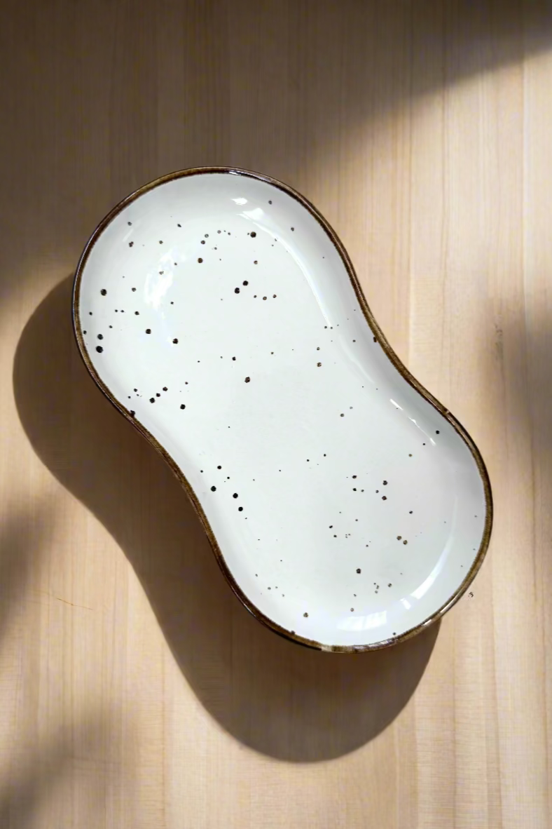 Cloud Platter with Dip Bowls