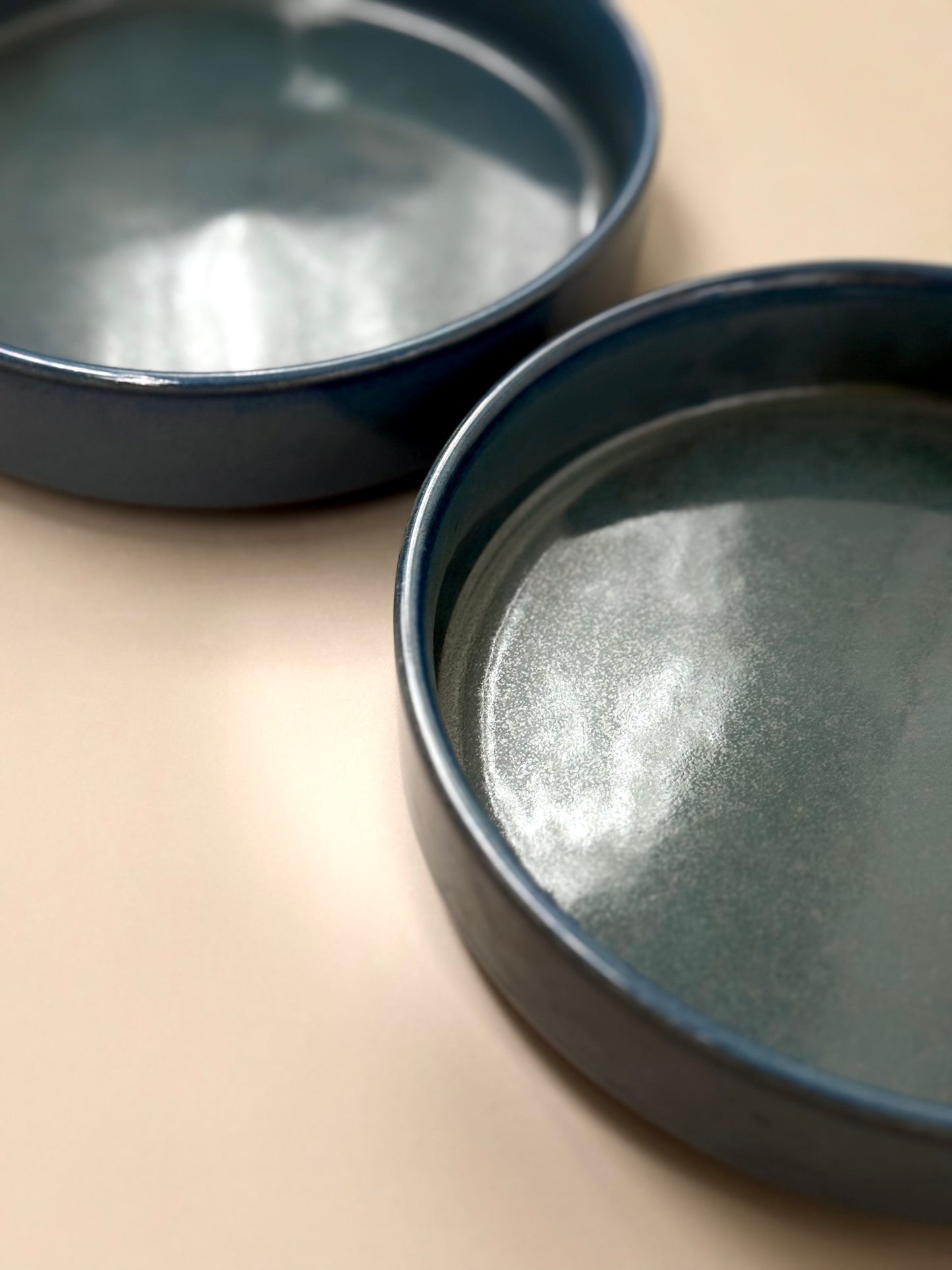 Lapis Shallow Bowls