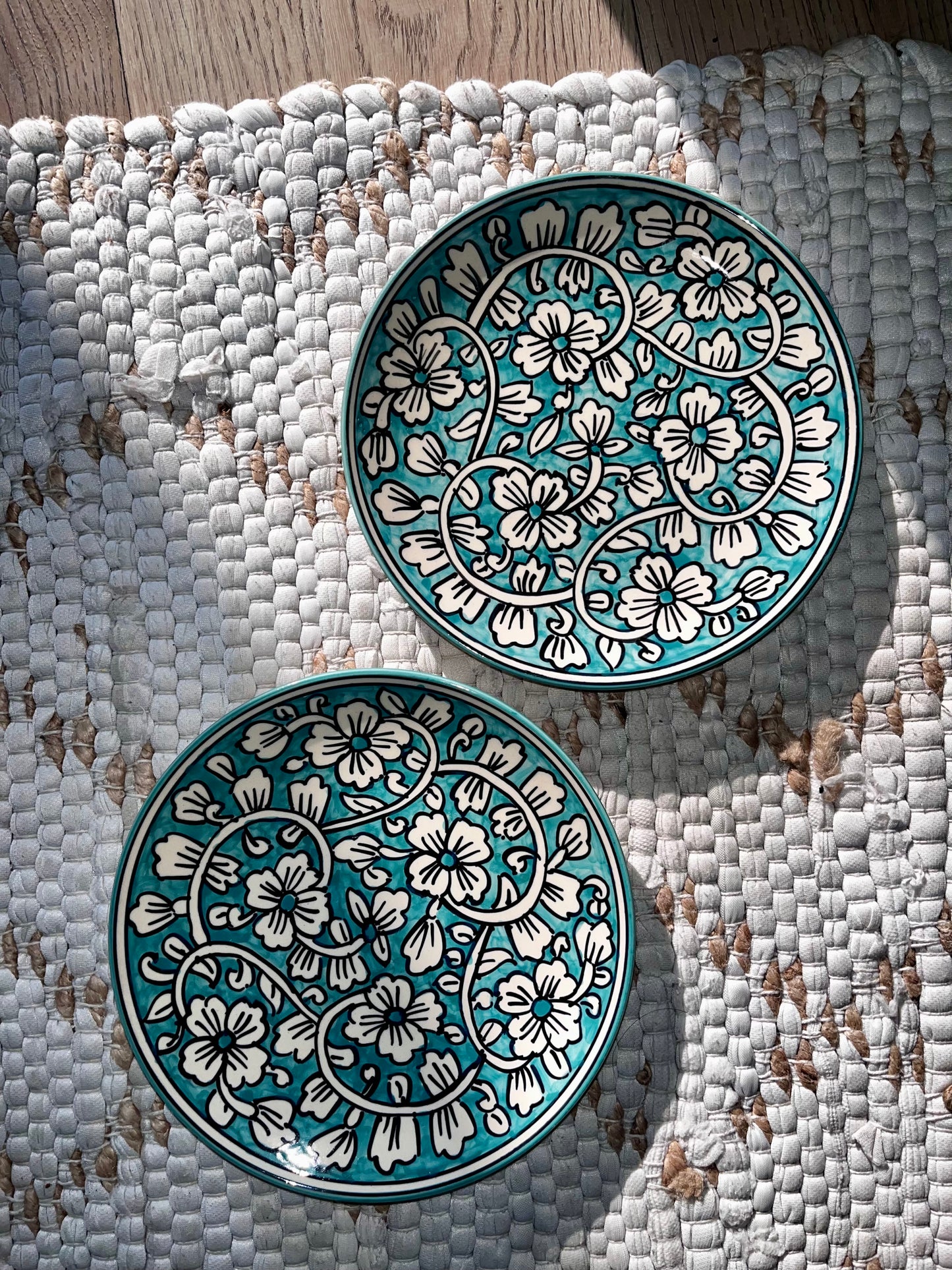 Tealush Quarter Plates
