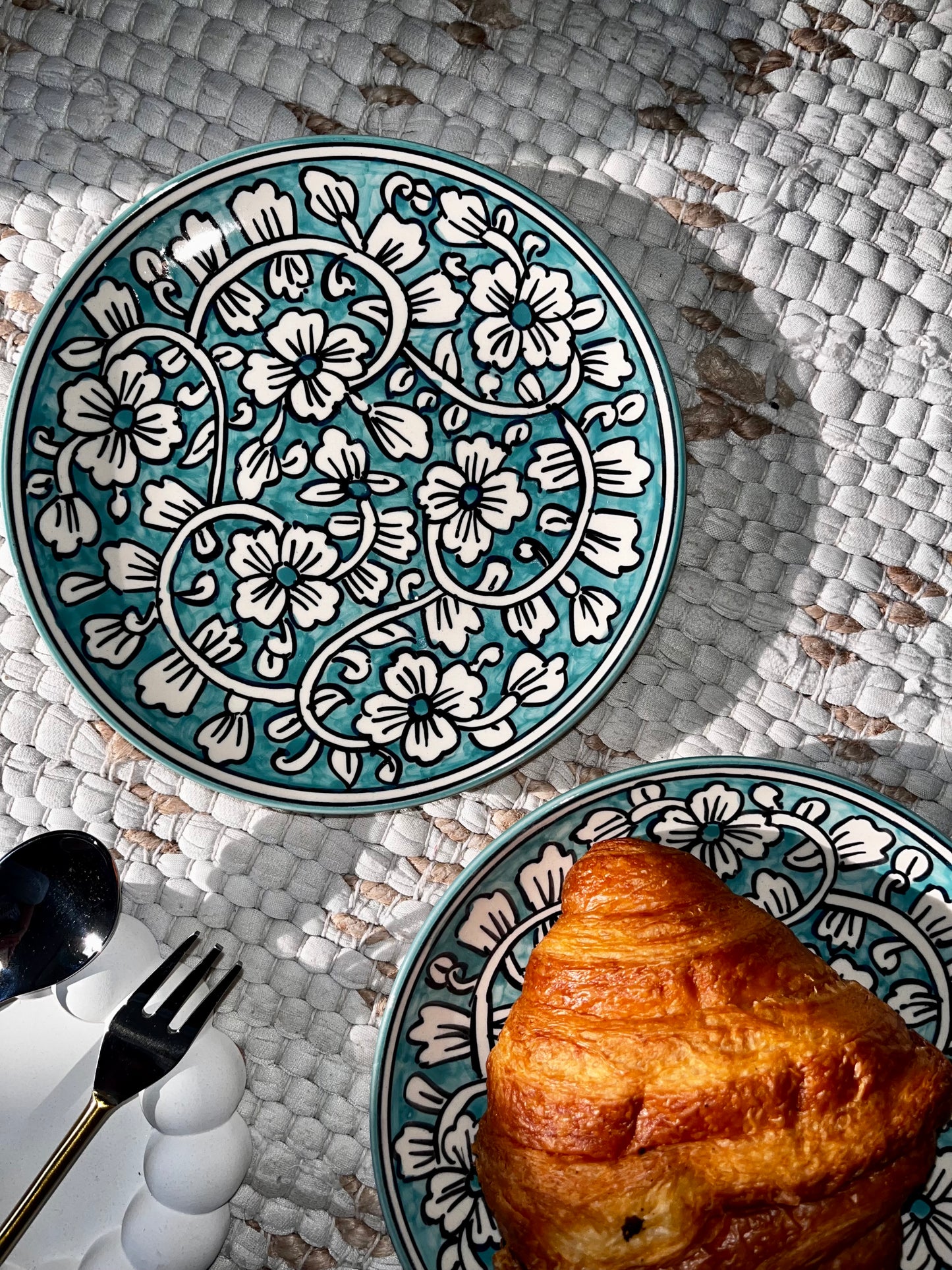 Tealush Quarter Plates