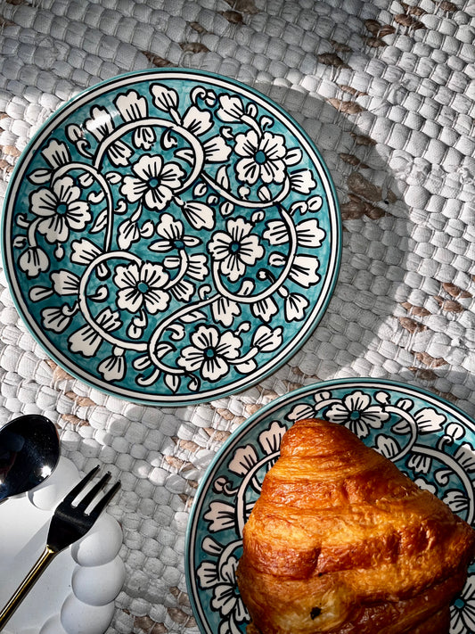 Tealush Quarter Plates