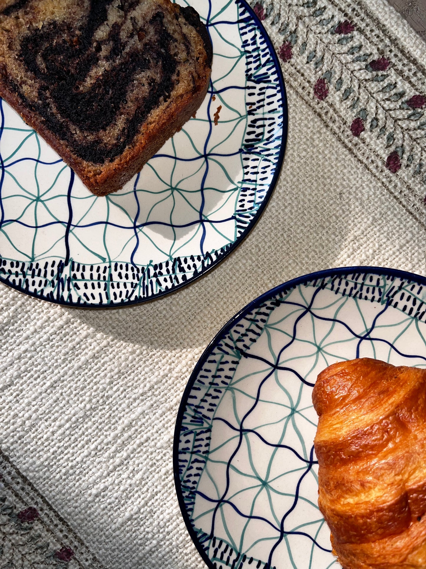 Doodle Quarter Plates