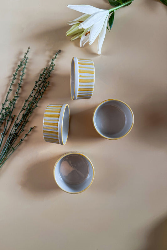 Sunflower Dessert Bowls