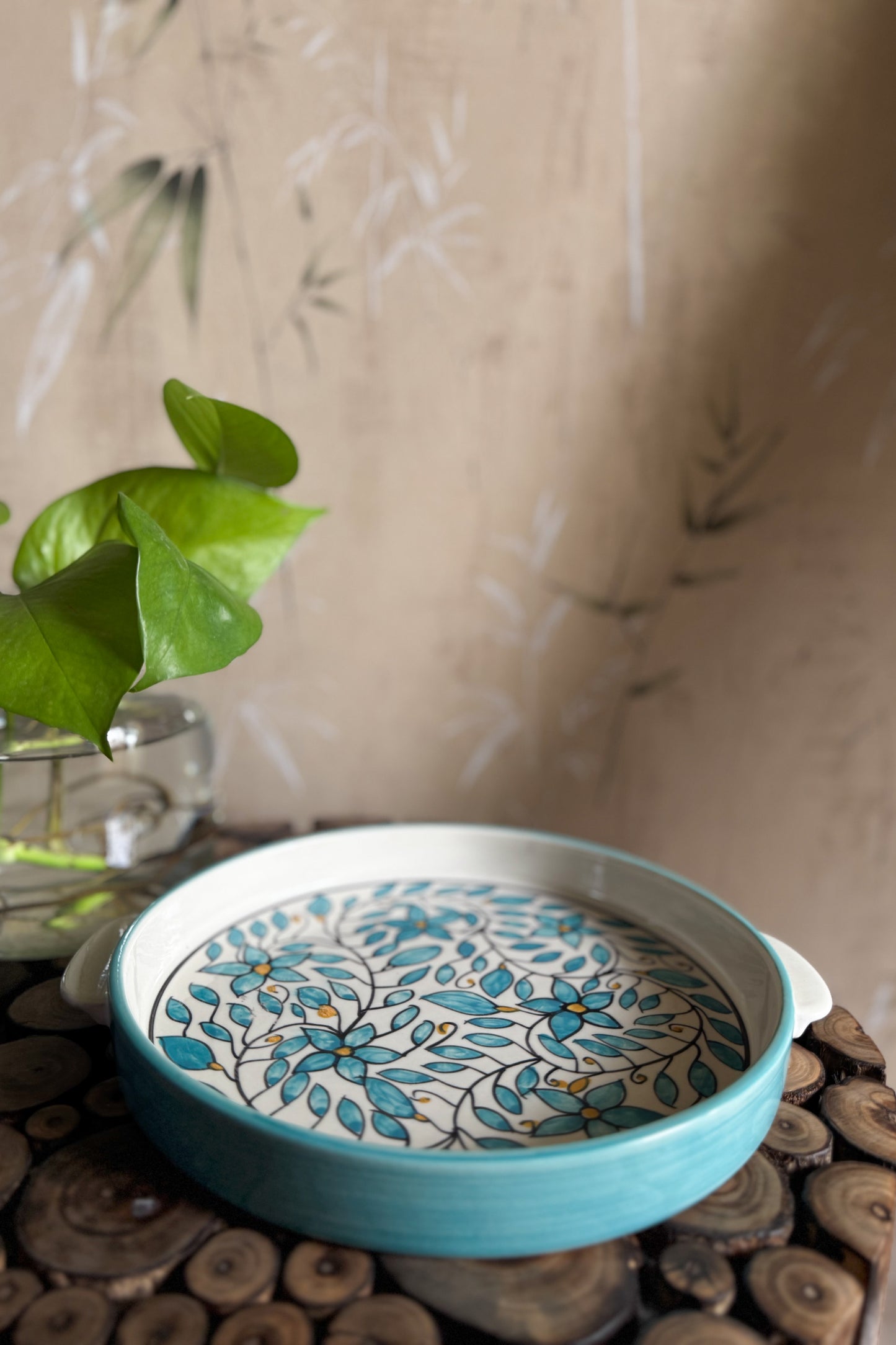 Coastal Bloom Tray