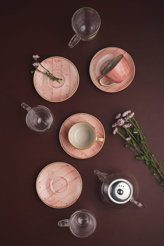Roseate Tea Set