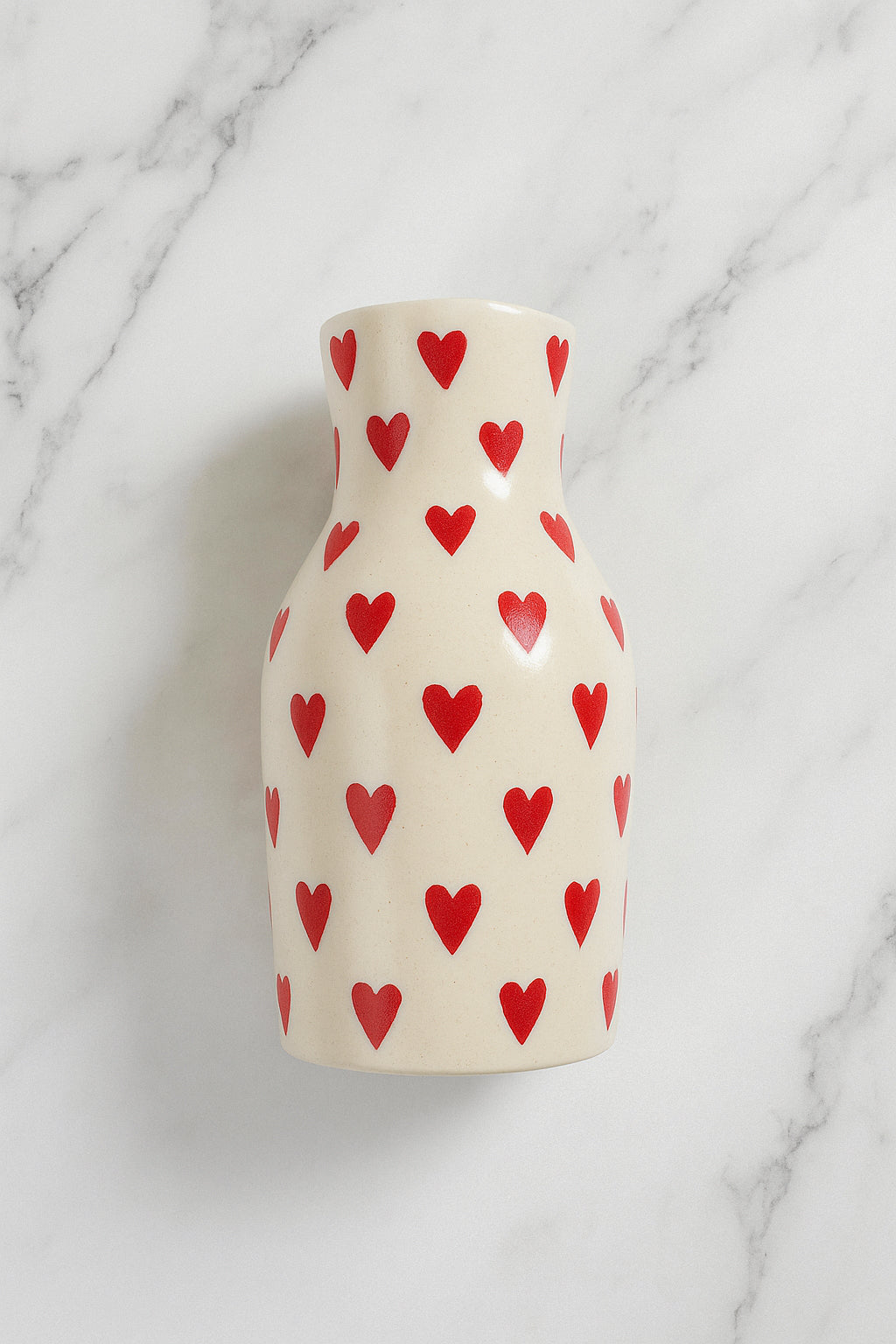 Amor Hearts Vase